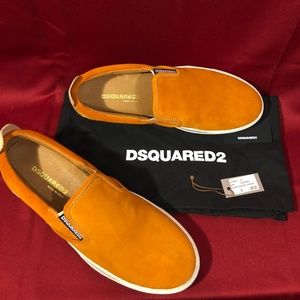 DSQUARED2 Velour sneaker
